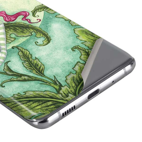 Amy Brown Flirting Fairy and Hummingbird Galaxy S20 Plus Skin